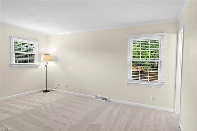 1022 Willowlake Rd, Winston-Salem, NC 27106 - empty room with crown molding, carpet, and baseboards