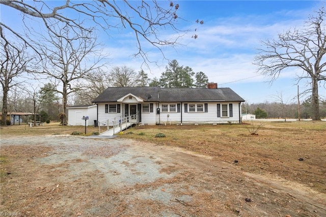 view of front of house