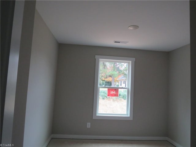 view of unfurnished room