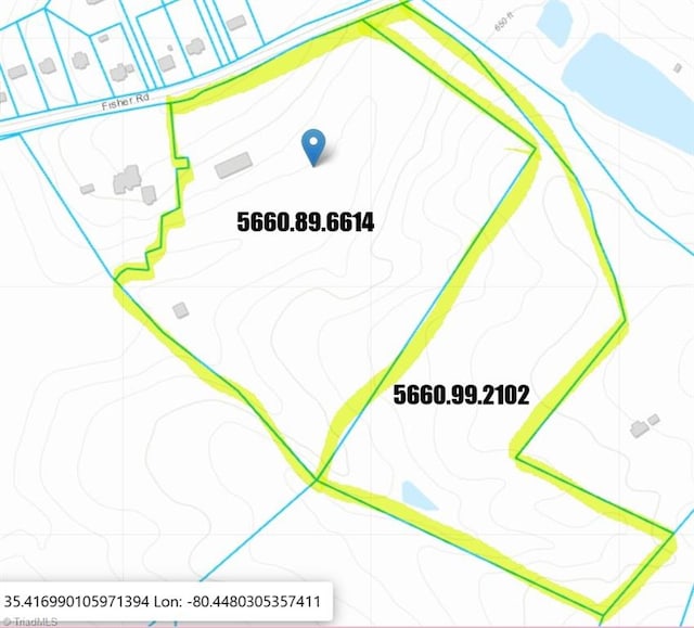 7872 Fisher Rd, Mount Pleasant NC, 28124 land for sale