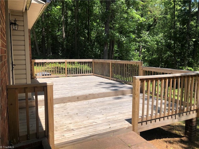 3960 Wards Gap, Cana, VA 24317 - view of wooden deck