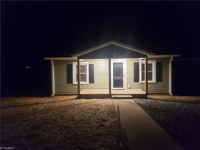 view of ranch-style house