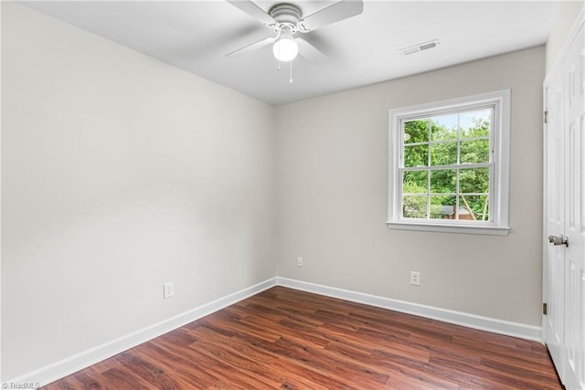 911 Chuppway Ct, Winston-Salem, NC 27106 - spare room featuring wood finished floors and a ceiling fan
