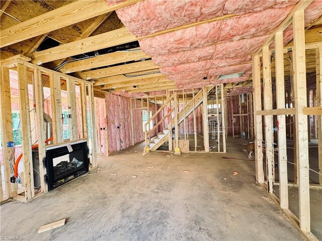 1087 Fairhaven Dr Lot 48, Mebane, NC 27302 - misc room with stairs