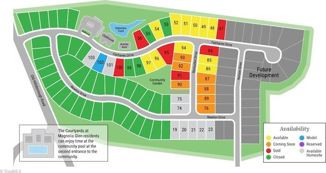 1087 Fairhaven Dr Lot 48, Mebane, NC 27302 - map / location