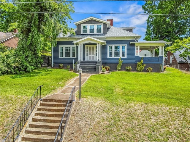 view of bungalow-style house