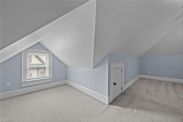 420 Mcadoo Ave, Greensboro, NC 27406 - bonus room with carpet, lofted ceiling, and baseboards
