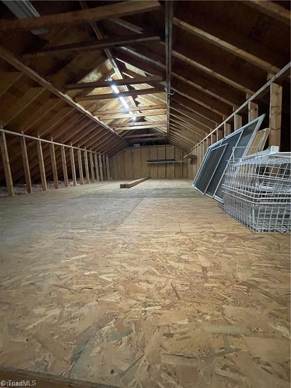 120 King Arthur Dr, King, NC 27021 - view of unfinished attic