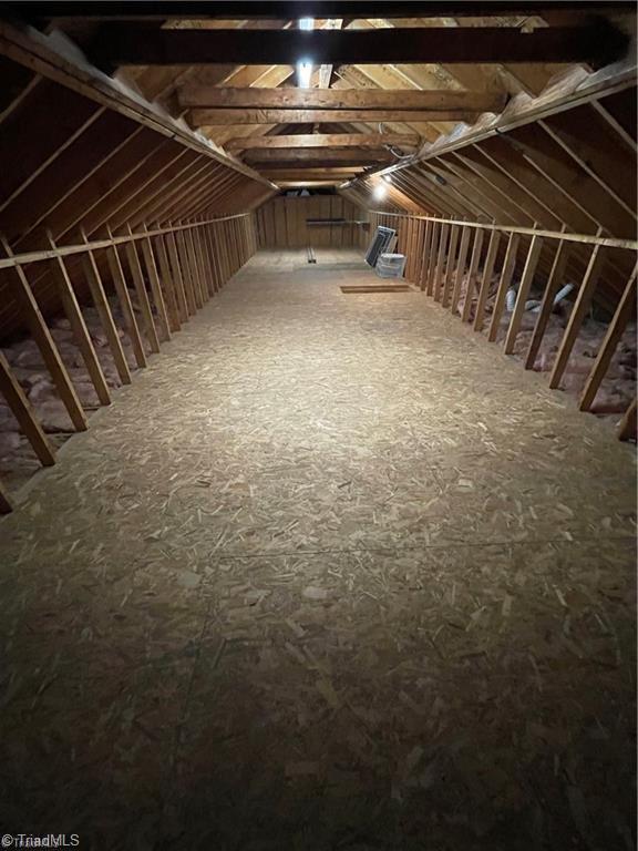 120 King Arthur Dr, King, NC 27021 - view of unfinished attic