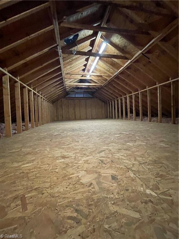 120 King Arthur Dr, King, NC 27021 - view of unfinished attic
