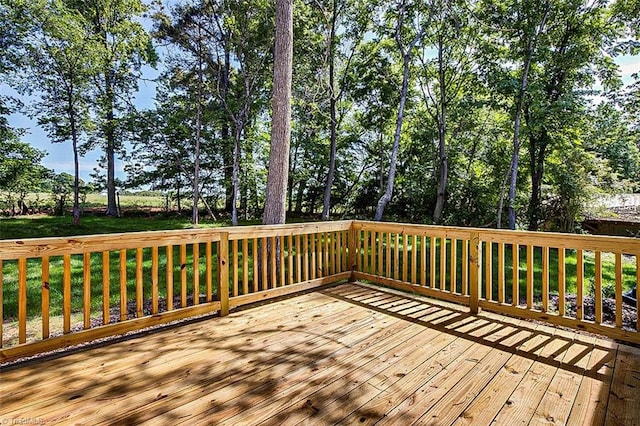 4503 Holly Leaf Rd, Ramseur, NC 27316 - view of wooden terrace