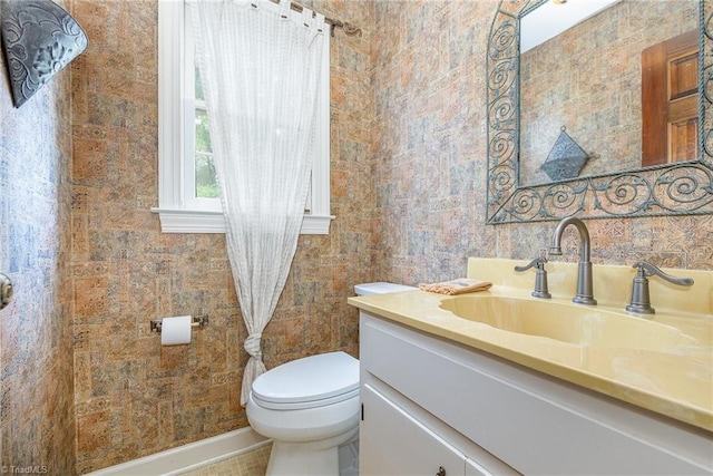 4630 Woodleaf Rd, Salisbury, NC 28147 - bathroom featuring vanity and toilet