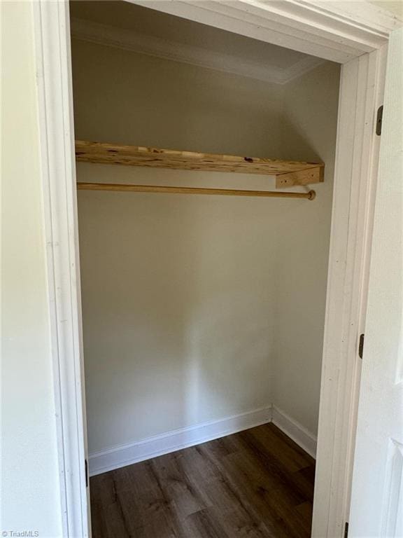 view of closet