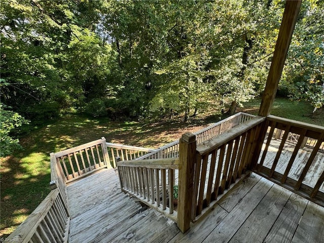 view of deck