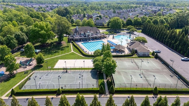 bird's eye view