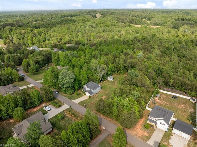 203 Cross Country Chase, Stokesdale, NC 27357 - drone / aerial view featuring a wooded view