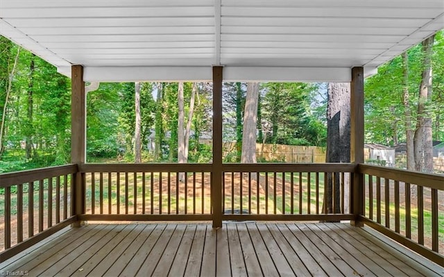 1710 Scarborough Rd, High Point, NC 27265 - view of deck