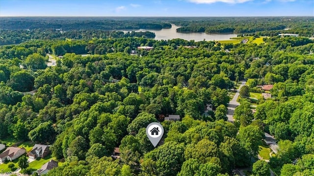 1710 Scarborough Rd, High Point, NC 27265 - bird's eye view of a forest