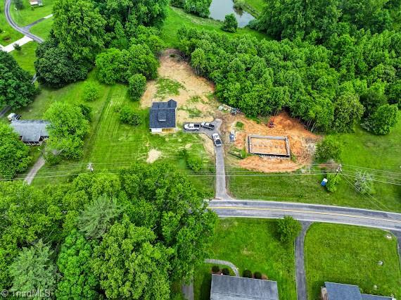 aerial overview of property's location