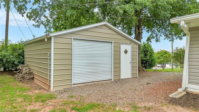 225 E Greencrest Dr, Millers Creek, NC 28651 - view of garage