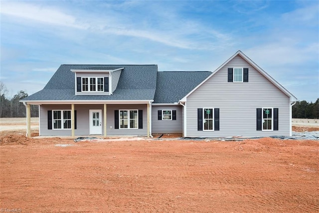 view of rear view of house