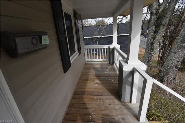 balcony with a porch