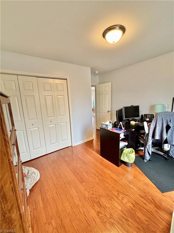 266 Sailway Rd, Winston-Salem, NC 27127 - office with wood finished floors and baseboards