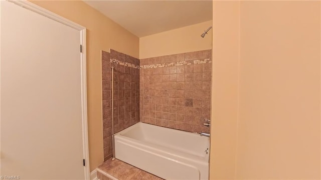 2209 Bracyridge Rd, Greensboro, NC 27407 - full bath with washtub / shower combination and tile patterned floors