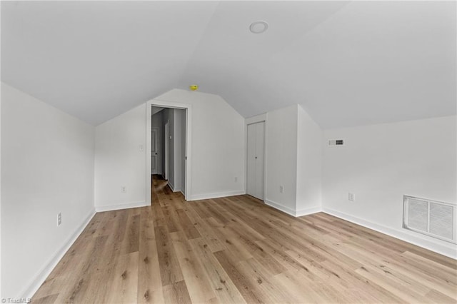 301 Rockspring Rd, High Point, NC 27262 - bonus room featuring light wood-type flooring and vaulted ceiling