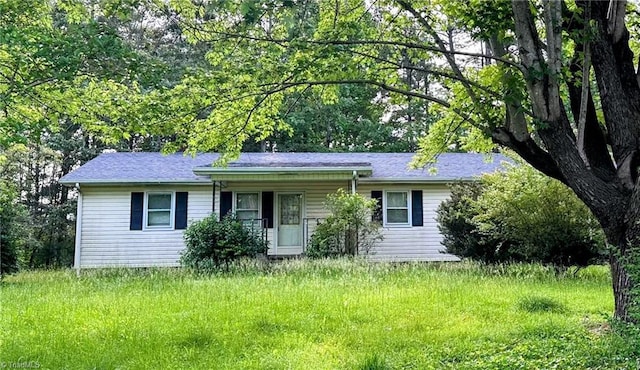 225 Dan Bryant Rd, Pilot Mountain, NC 27041 - view of ranch-style home