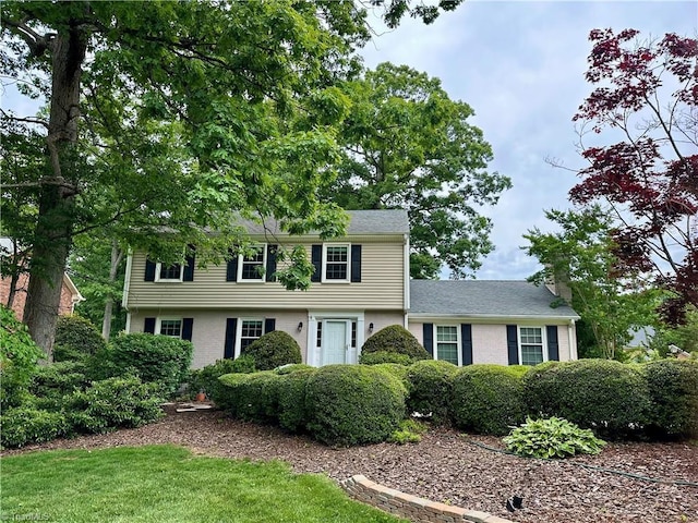 view of colonial house