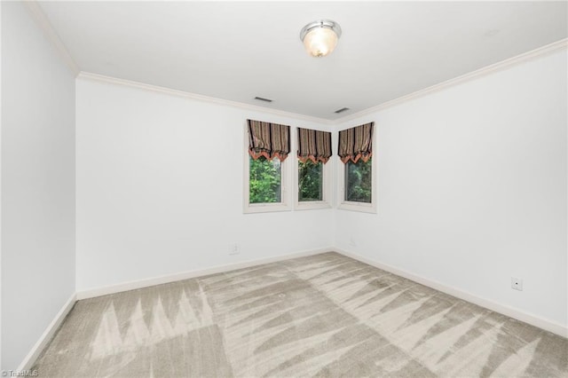 1000 Brookmeade Dr, Winston-Salem, NC 27106 - carpeted empty room featuring ornamental molding and baseboards