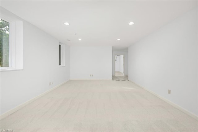 1000 Brookmeade Dr, Winston-Salem, NC 27106 - unfurnished room with recessed lighting and light colored carpet