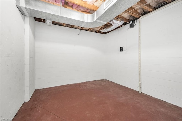 1000 Brookmeade Dr, Winston-Salem, NC 27106 - view of unfinished basement
