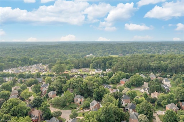 1000 Brookmeade Dr, Winston-Salem, NC 27106 - aerial view of residential area featuring a heavily wooded area
