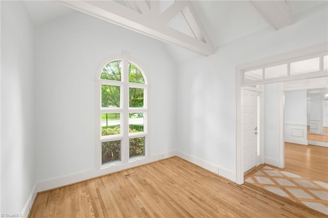 1000 Brookmeade Dr, Winston-Salem, NC 27106 - spare room with light wood-type flooring and baseboards