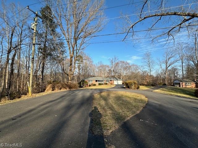 view of road