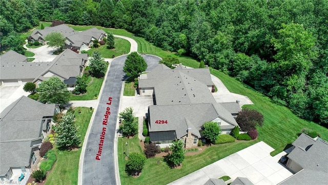 4294 Plantation Ridge Ln, Greensboro, NC 27409 - aerial perspective of suburban area