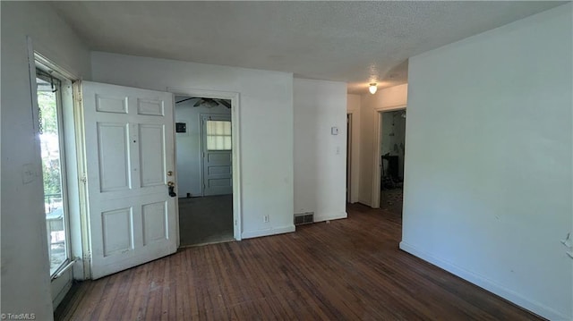 2806 Robin Hood Dr, Greensboro, NC 27408 - spare room featuring baseboards, hardwood / wood-style floors, and visible vents