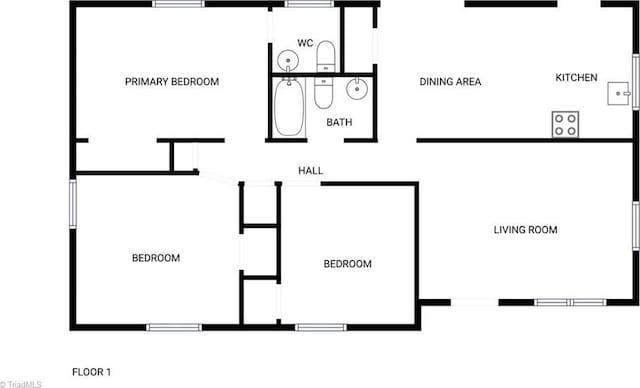 1606 Woodbriar Ave, Greensboro, NC 27405