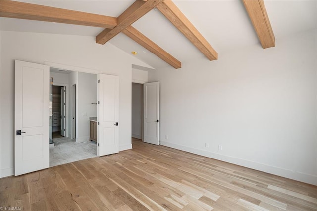 1341 Maple Chase Ln, Winston-Salem, NC 27106 - unfurnished bedroom featuring light wood finished floors and baseboards