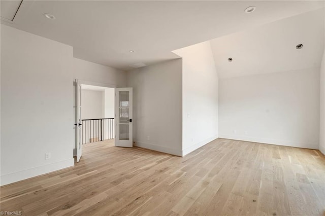 1341 Maple Chase Ln, Winston-Salem, NC 27106 - spare room featuring light wood-type flooring and baseboards