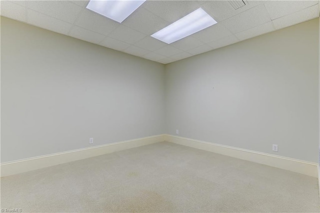 unfurnished room with carpet flooring