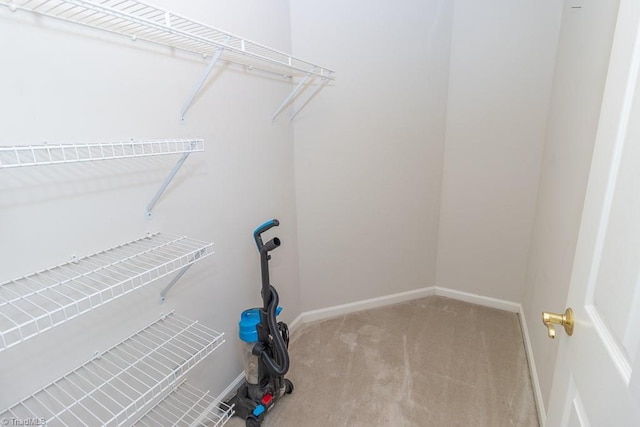 2221314 Delaney Dr, Burlington, NC 27215 - laundry room featuring carpet flooring and baseboards
