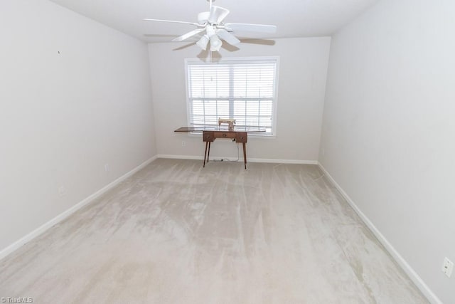 2221314 Delaney Dr, Burlington, NC 27215 - carpeted spare room with a ceiling fan and baseboards