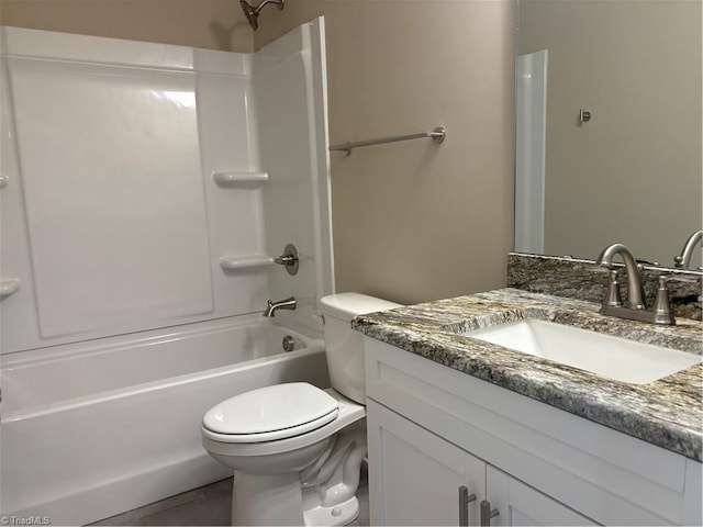 864 Midway School Rd, Winston-Salem, NC 27107 - bathroom with toilet,  shower combination, and vanity