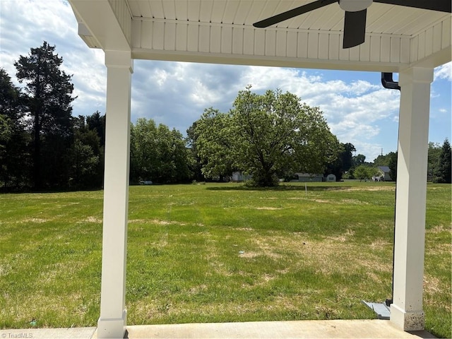 864 Midway School Rd, Winston-Salem, NC 27107 - view of yard