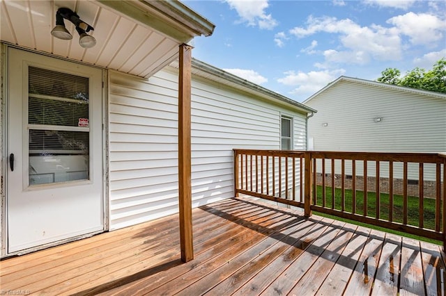 800 Essex Rd, Winston-Salem, NC 27105 - view of wooden deck