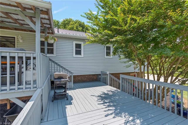 2664 Old Thomasville Rd, Winston-Salem, NC 27107 - deck with grilling area