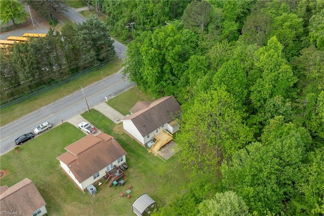 aerial view with a view of trees